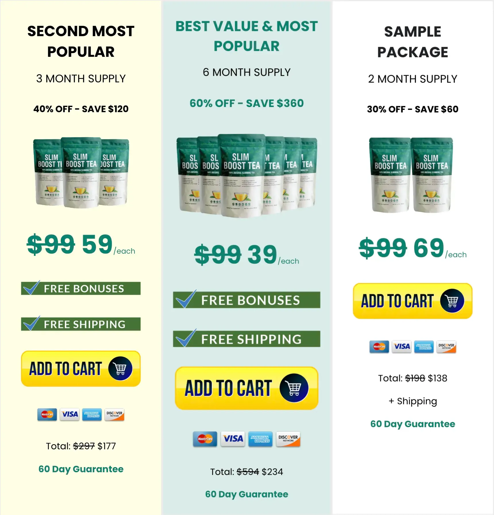 Slim Boost Tea price